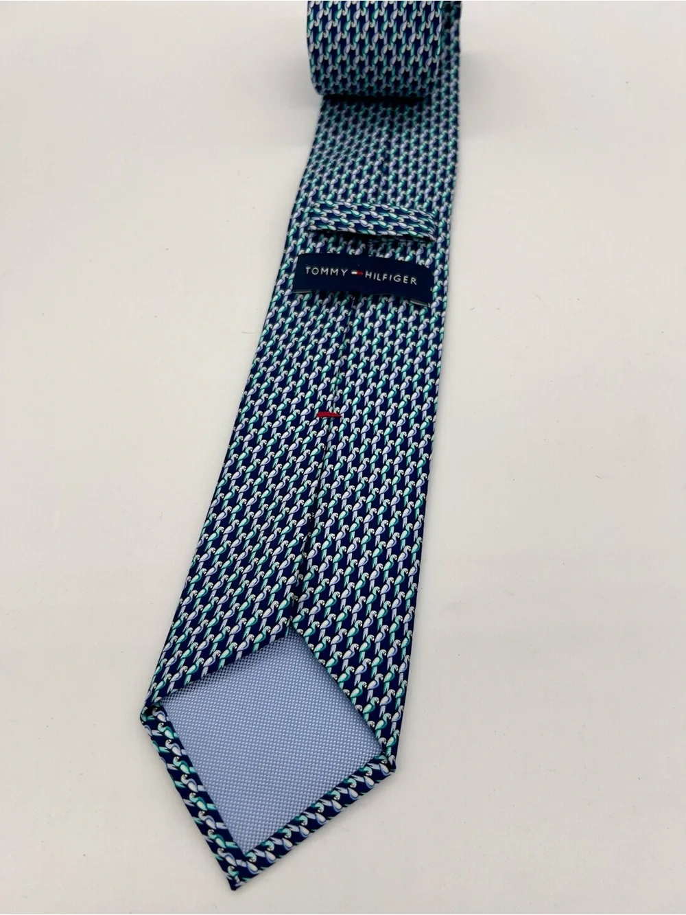 Tommy Hilfiger Blue Patterned Men's Tie